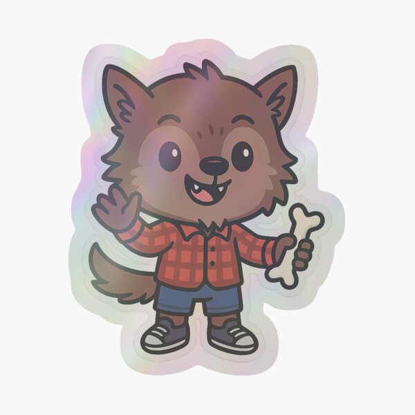 Lumberwolf sticker on Redbubble