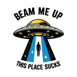 Beam Me Up UFO design